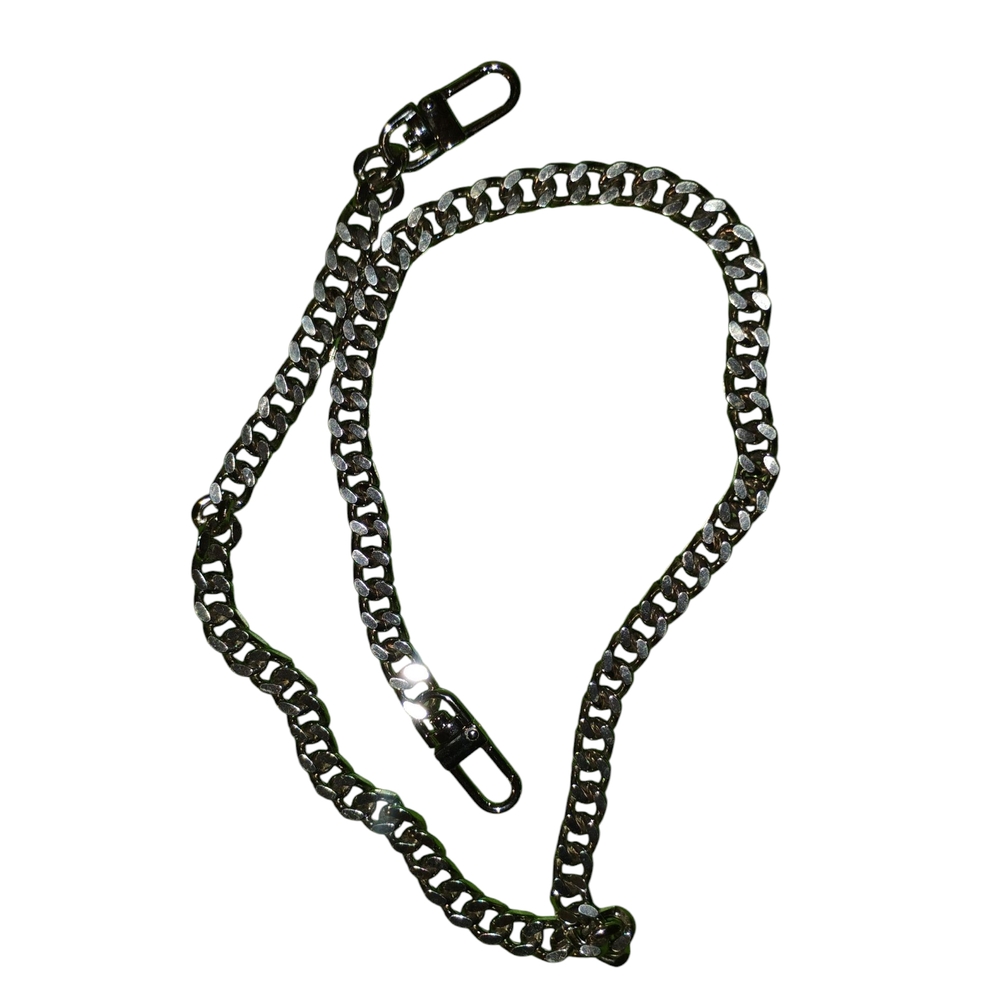 Men's Silver Chain Accessory Wallet Chain Or Crossbody Bag Chain